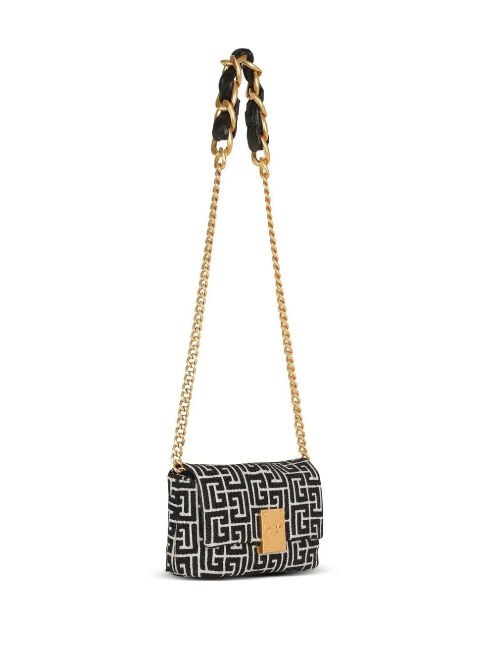1945 Soft jacquard monogram shoulder bag