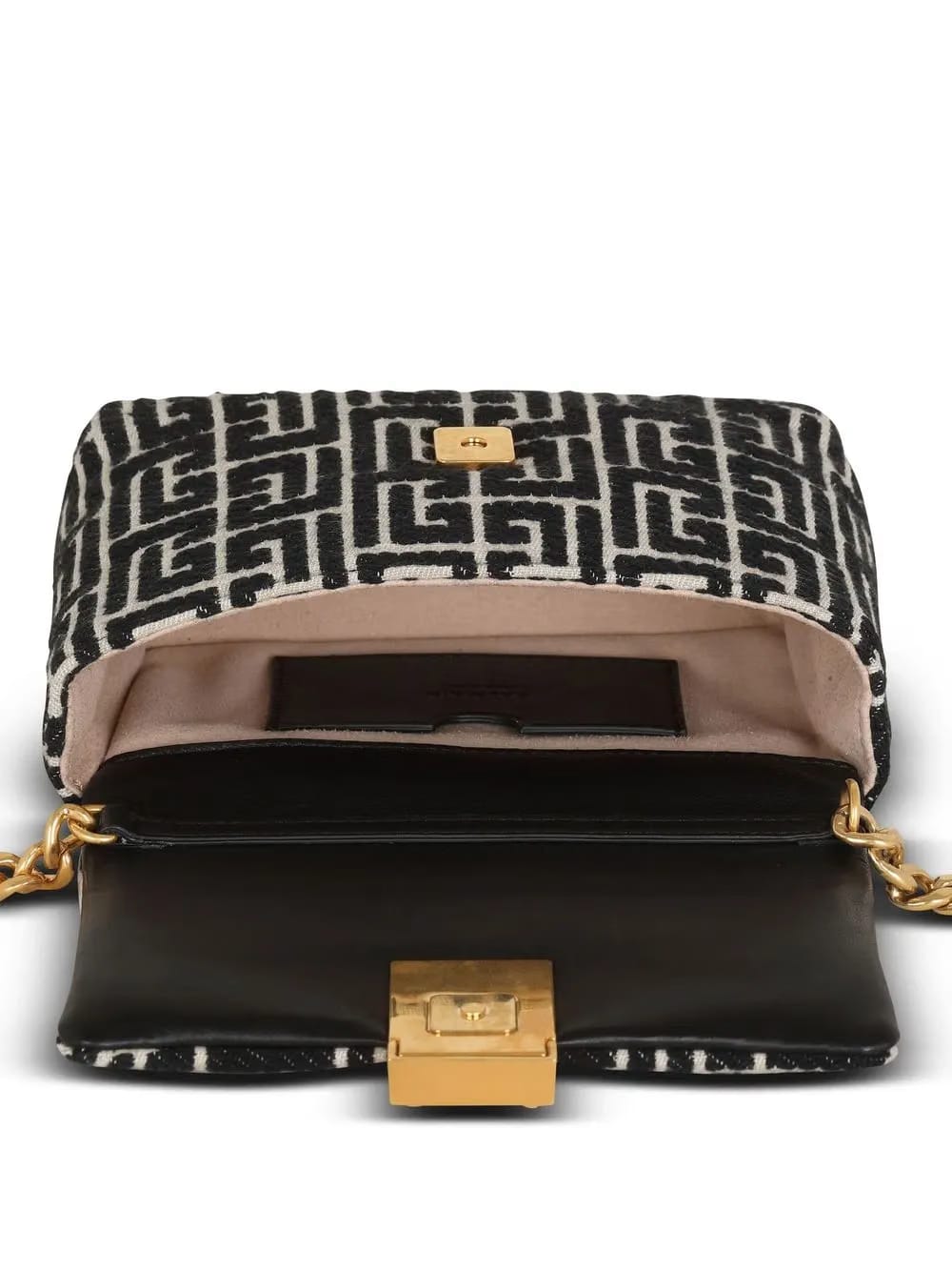 1945 Soft jacquard monogram shoulder bag