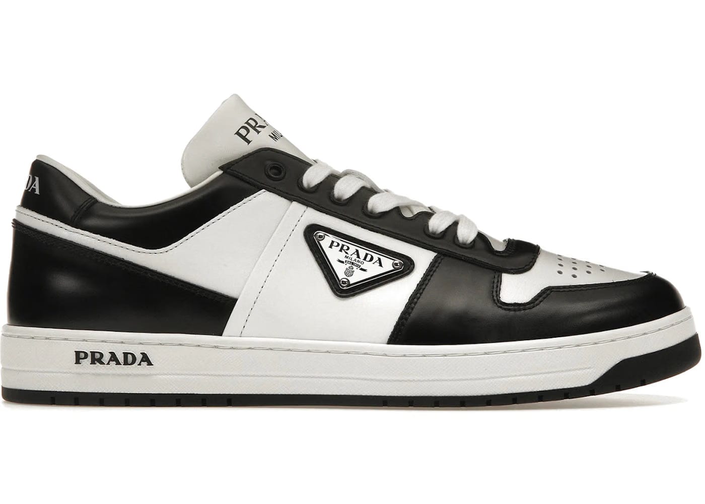 Prada Wmns Downtown Leather 'Black White'