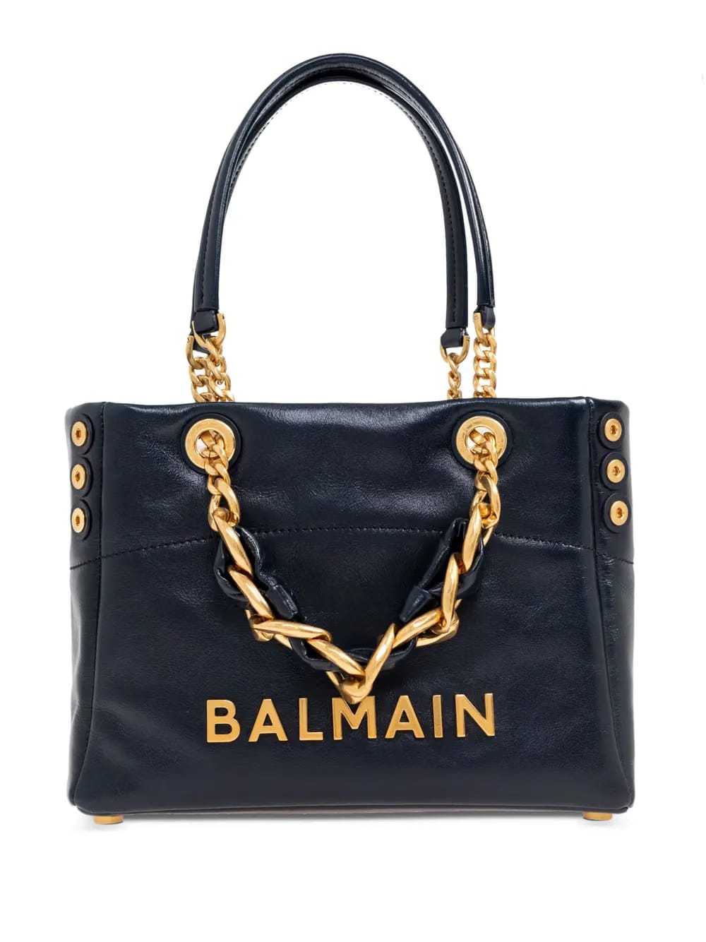 small Cabas 1945 chain embellished studded tote bag