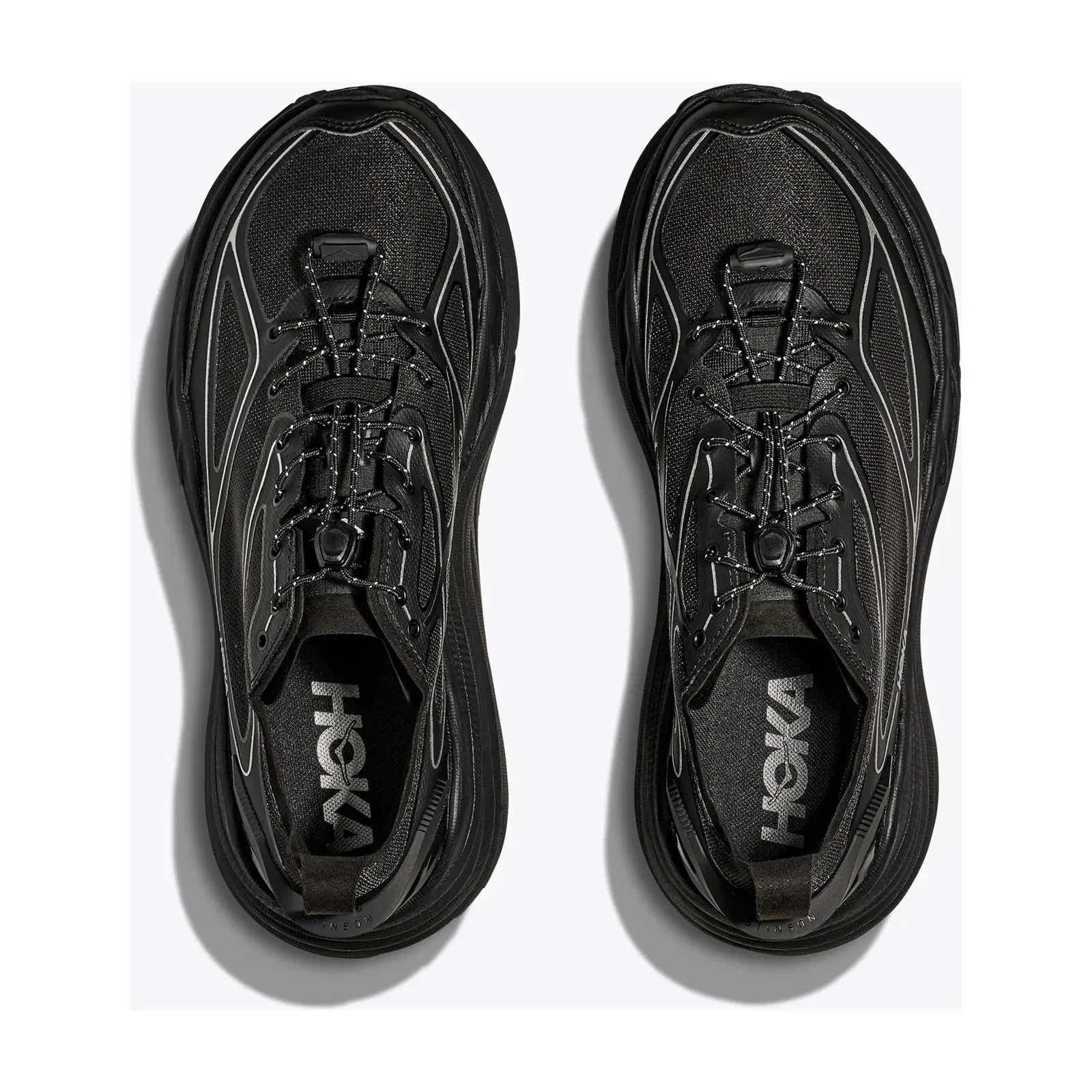 Hoka Stinson One7 Black Silver