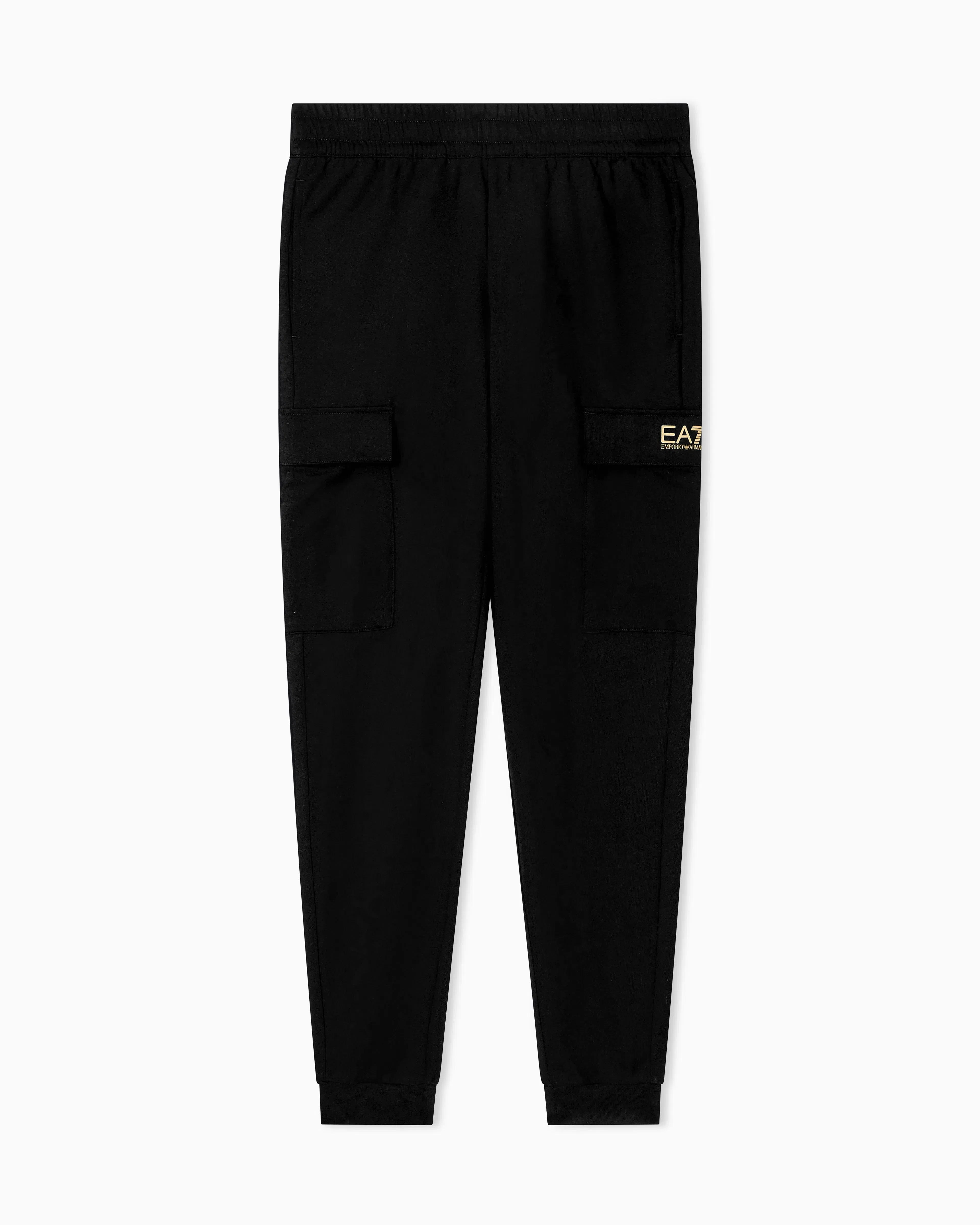 EA7 Utility trousers Core Identity in cotton with cargo pockets