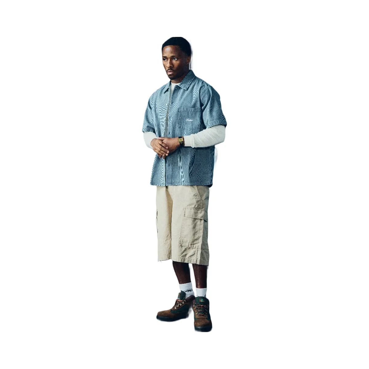Corteiz Ardwear Work Shirt Navy