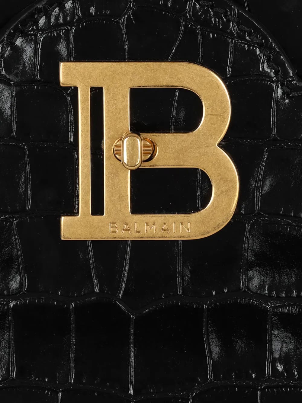 B-Buzz 22 crocodile-embossed tote bag