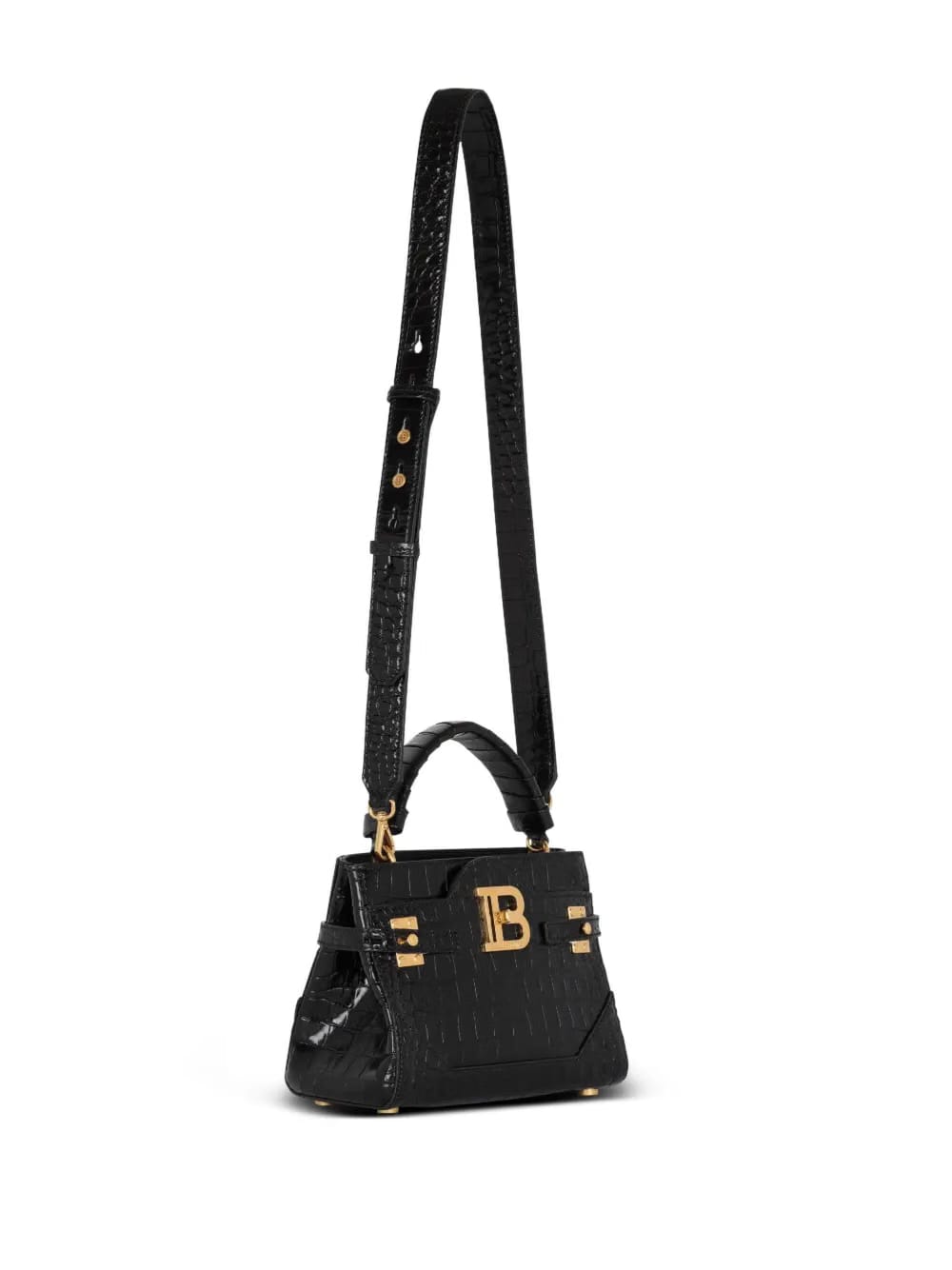 B-Buzz 22 crocodile-embossed tote bag