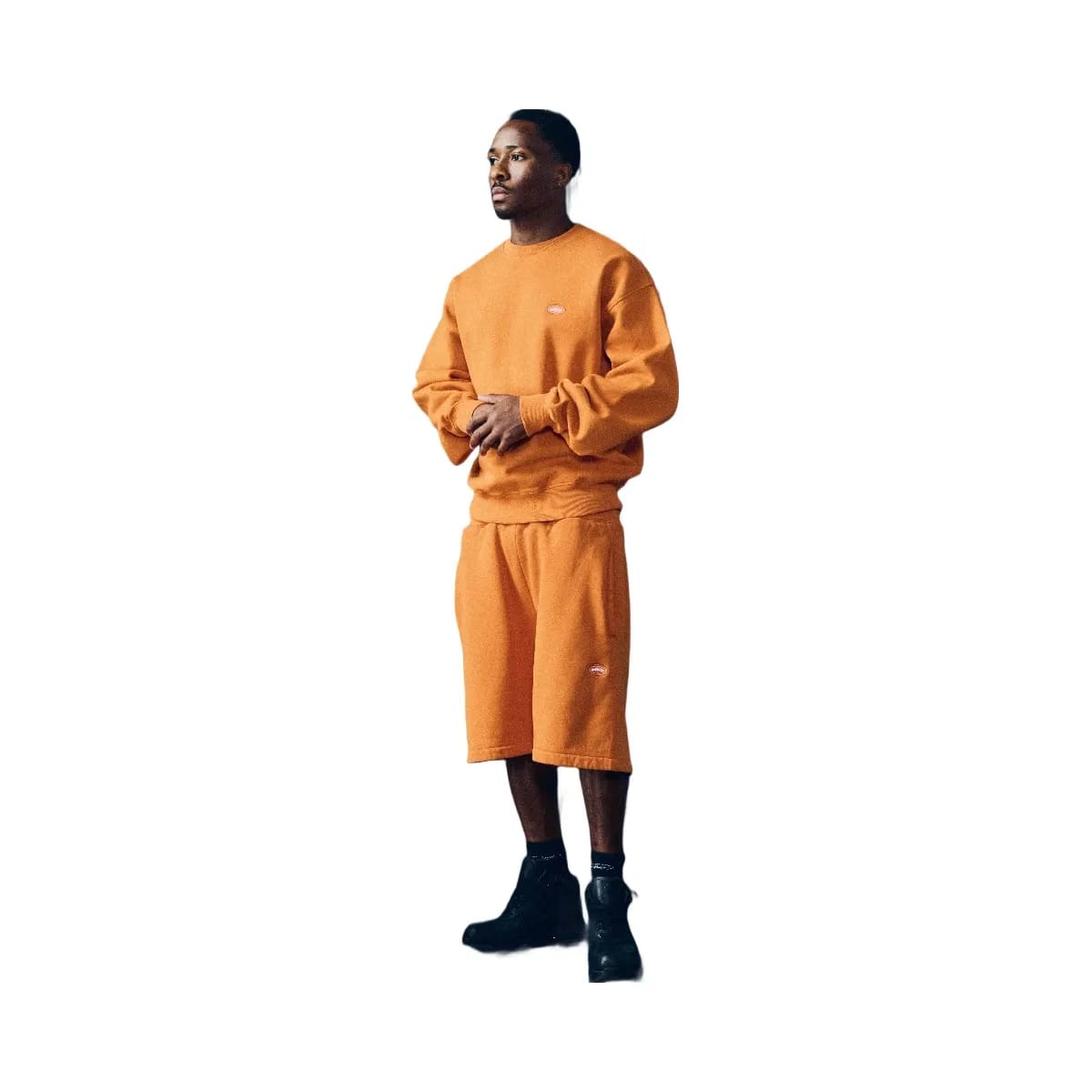 Corteiz Mini Island Sweatshort Orange