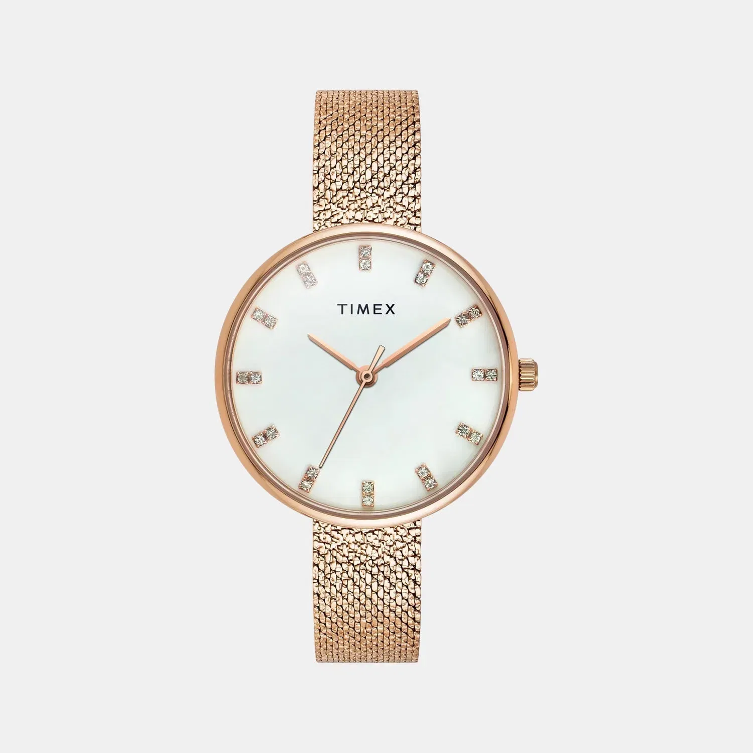 Timex Trendline Women Quartz Dial Analog Stainless Steel Watch Twel21502