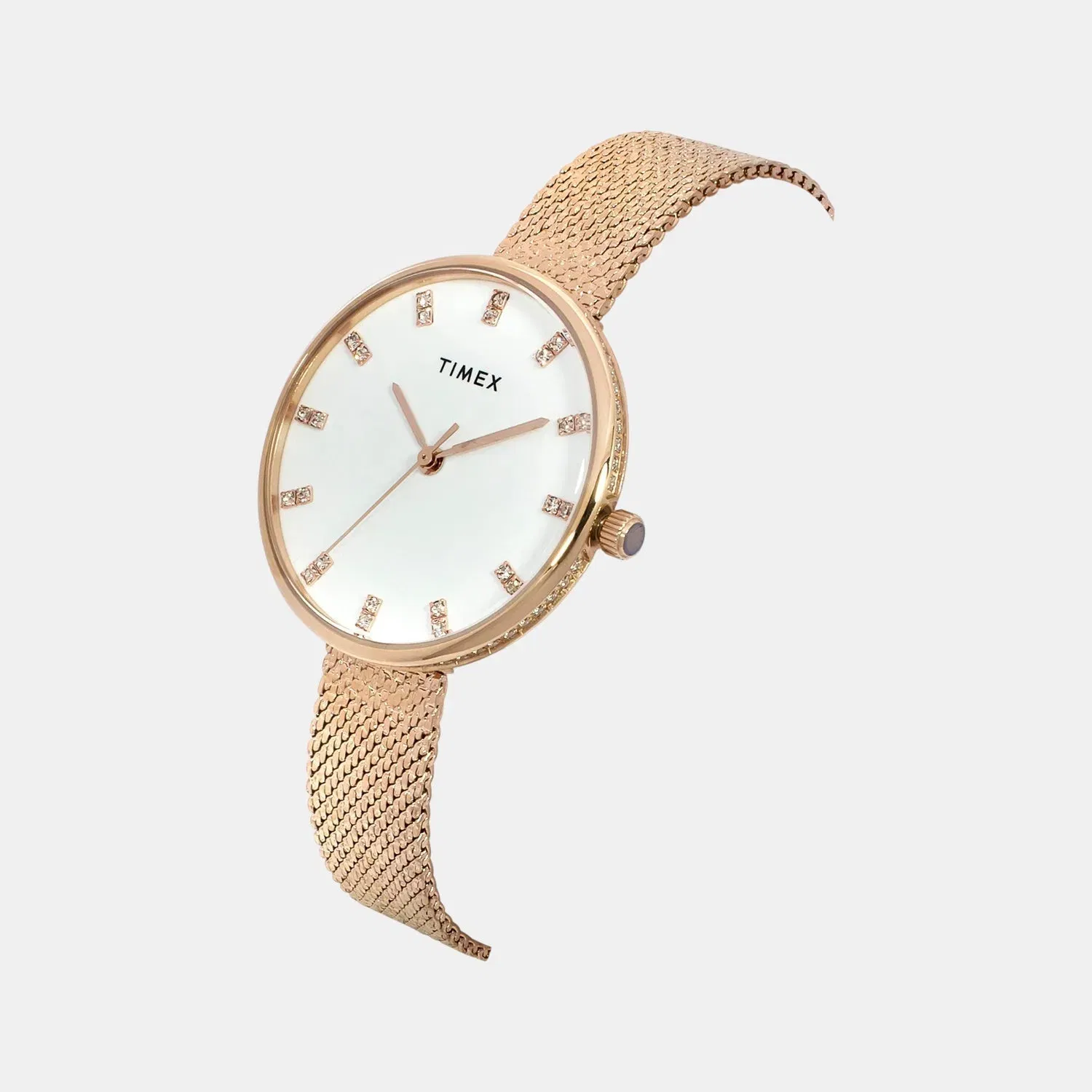 Timex Trendline Women Quartz Dial Analog Stainless Steel Watch Twel21502