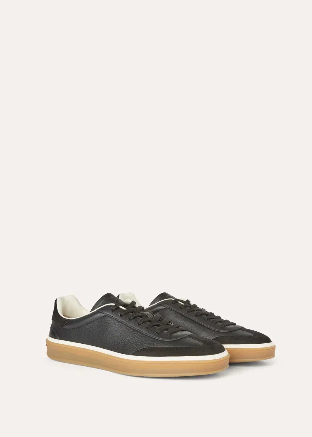 LoroPiana Tennis Walk Sneaker Black