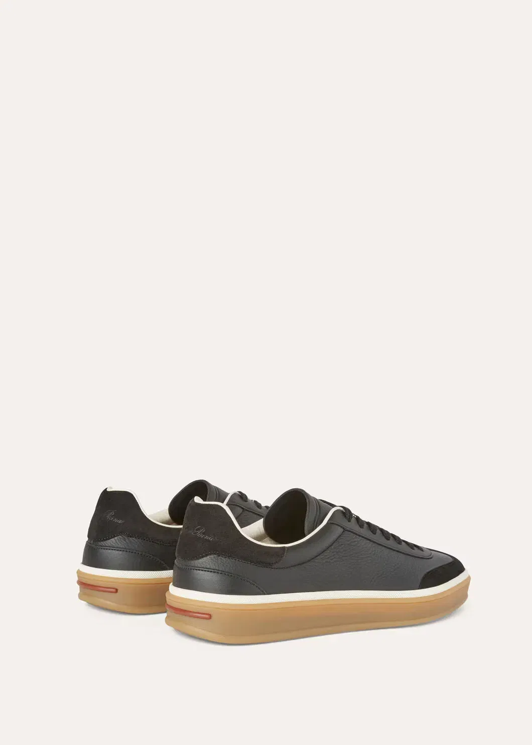 LoroPiana Tennis Walk Sneaker Black