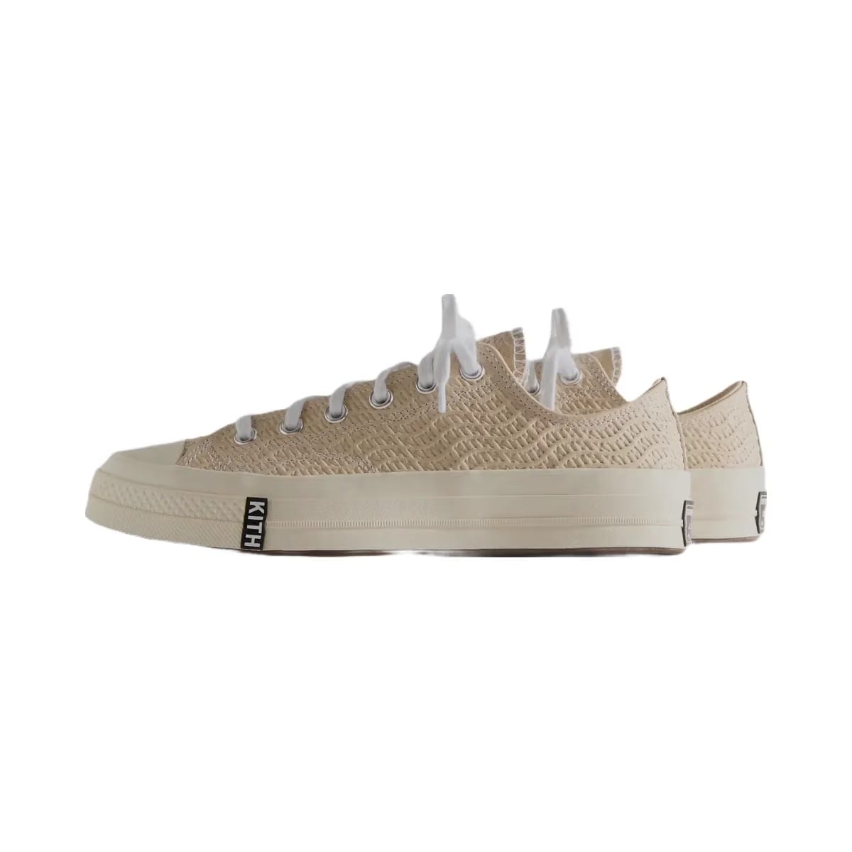 Kith x Converse Chuck Taylor All Star 1970 Ox - Egret / White / Black Wave