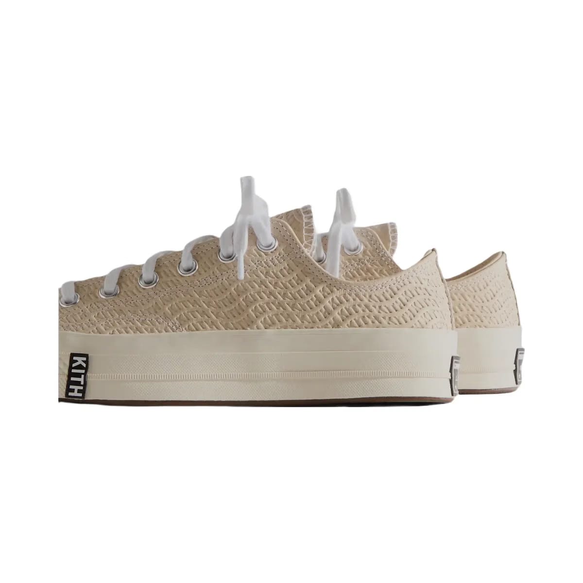 Kith x Converse Chuck Taylor All Star 1970 Ox - Egret / White / Black Wave