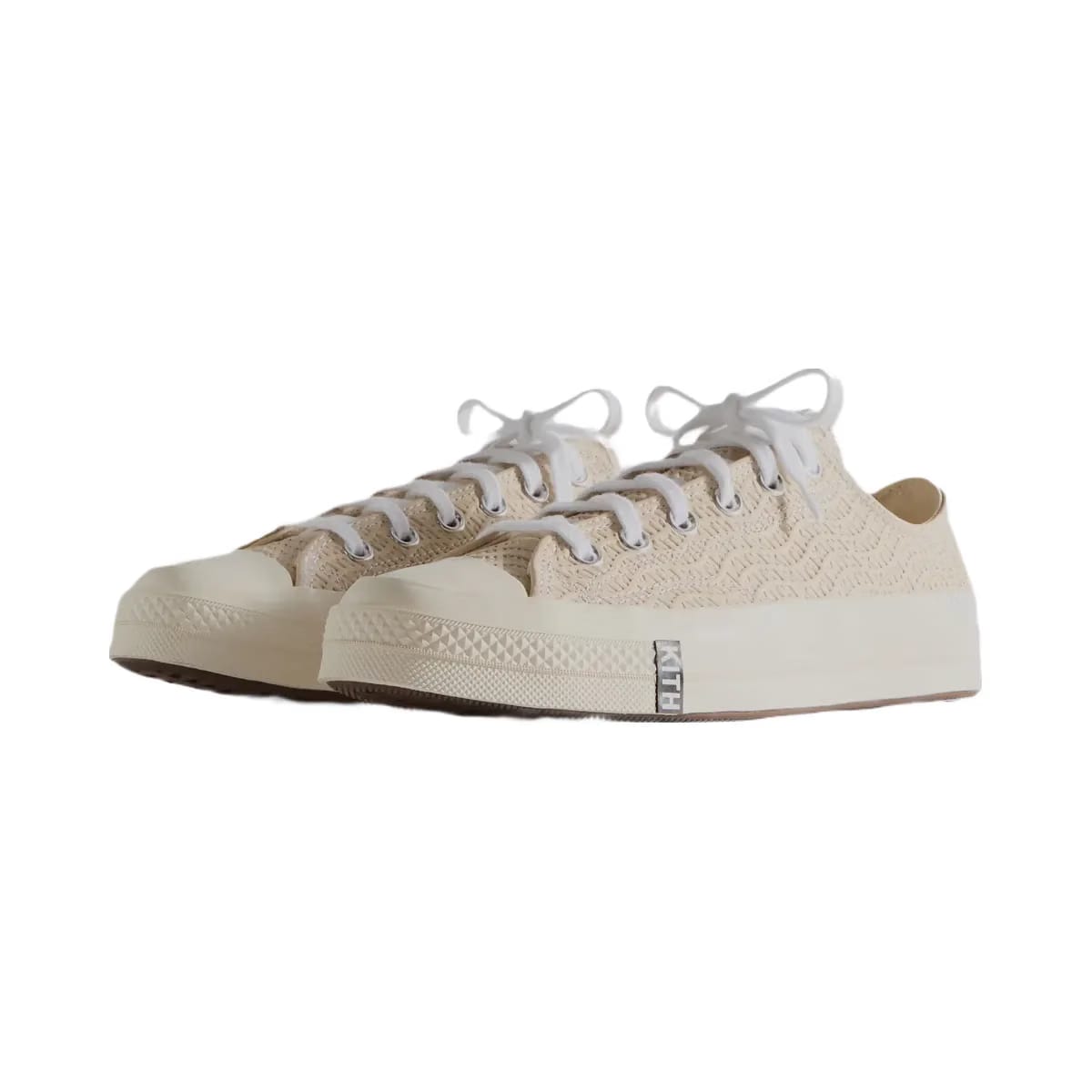 Kith x Converse Chuck Taylor All Star 1970 Ox - Egret / White / Black Wave