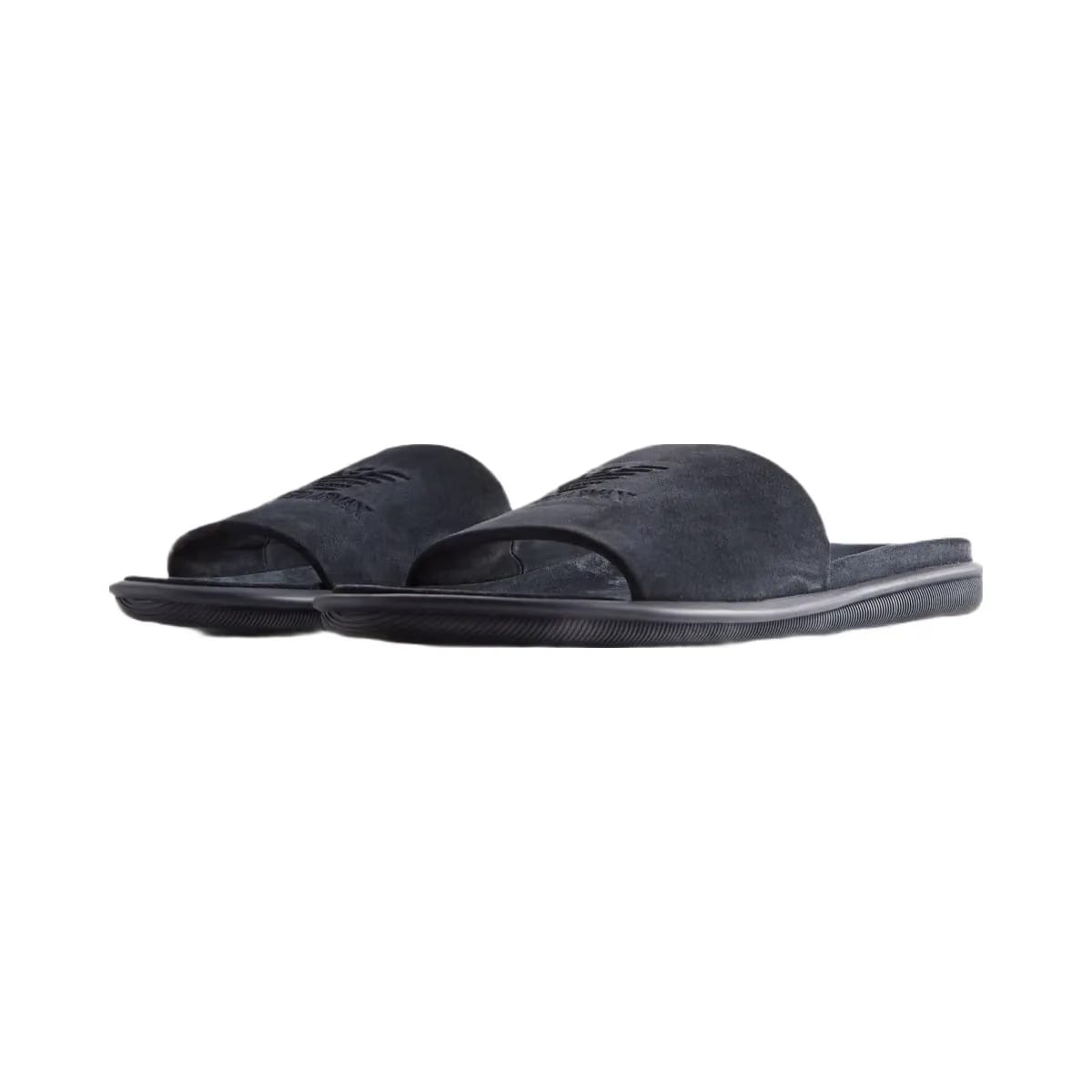 Giorgio Armani x Kith Suede Slides - Tempesta