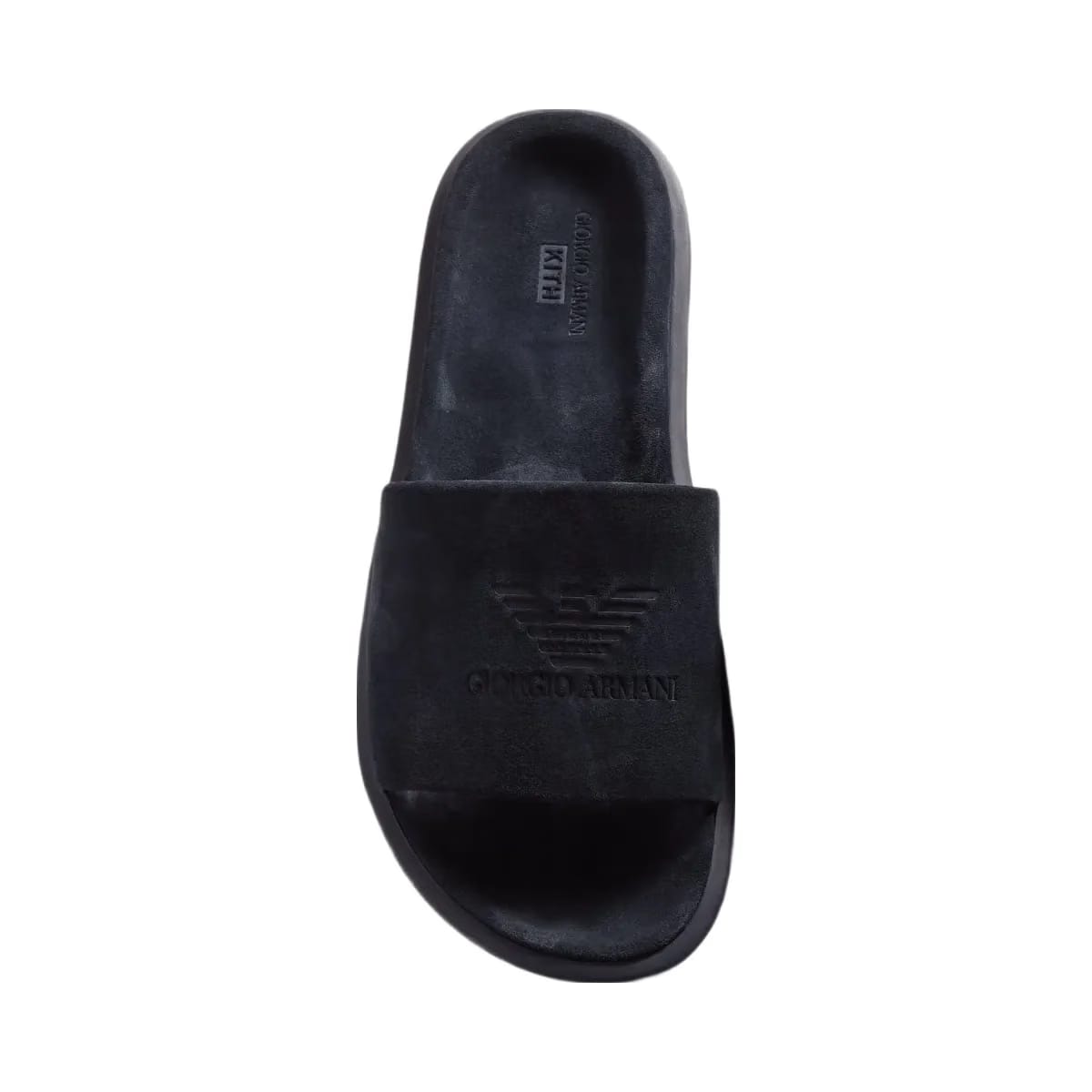 Giorgio Armani x Kith Suede Slides - Tempesta