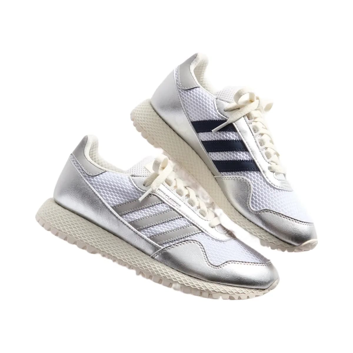 Kith x adidas New York - White / Navy Blazer / Silver Metallic