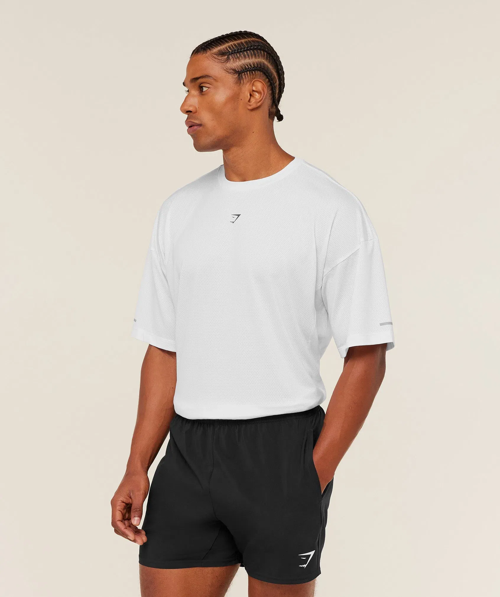 Gymshark Find Your Speed T-Shirt - White