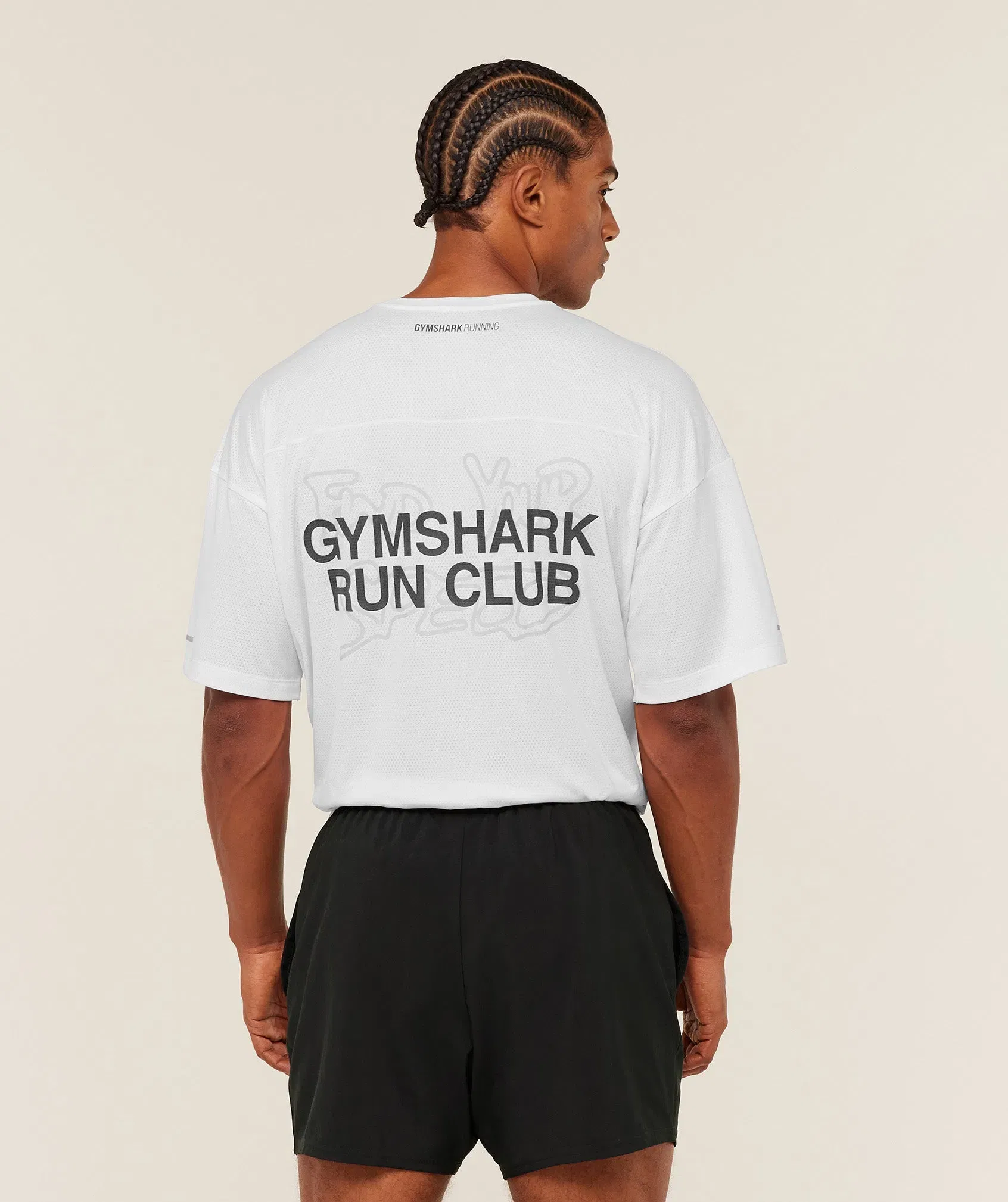 Gymshark Find Your Speed T-Shirt - White