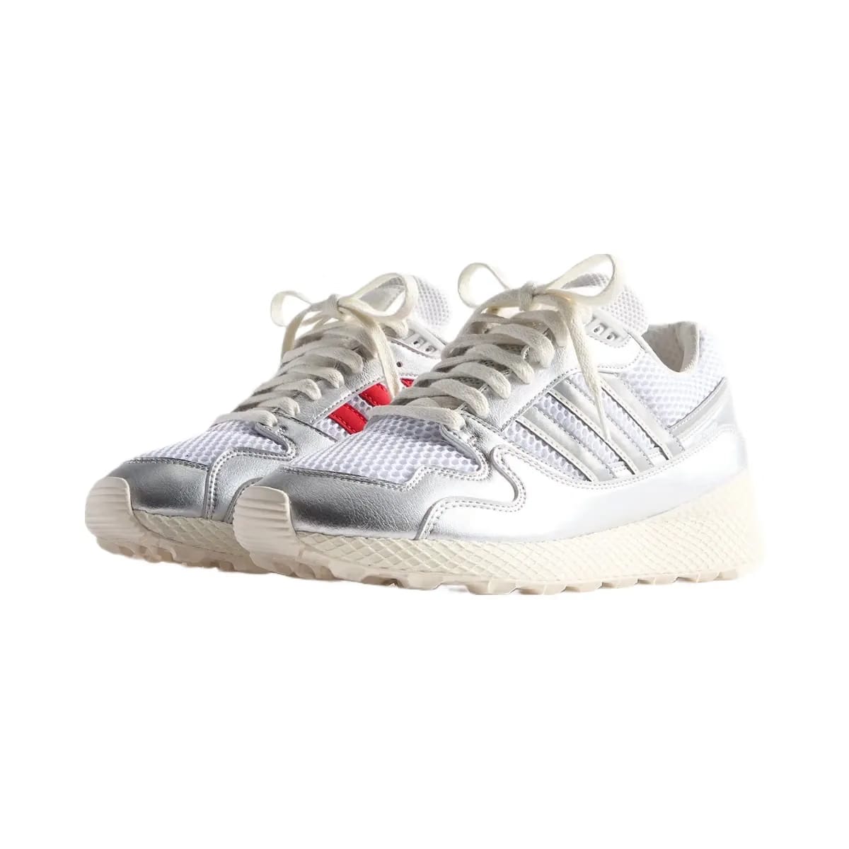 Kith x adidas Oregon Ultra Tech - White / Red / Silver Metallic
