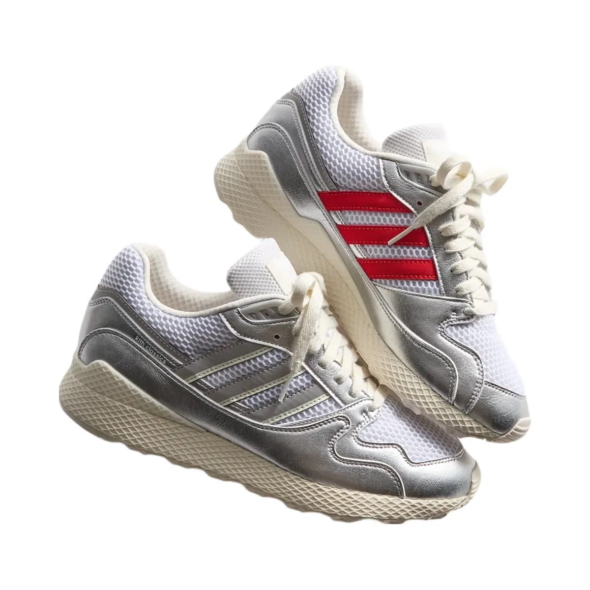 Kith x adidas Oregon Ultra Tech - White / Red / Silver Metallic
