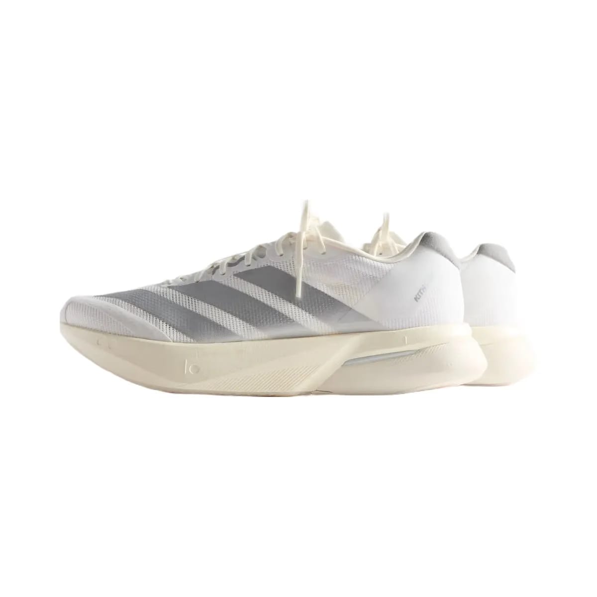 Kith x adidas Adizero Boston 13 - White / Silver Metallic / Grey