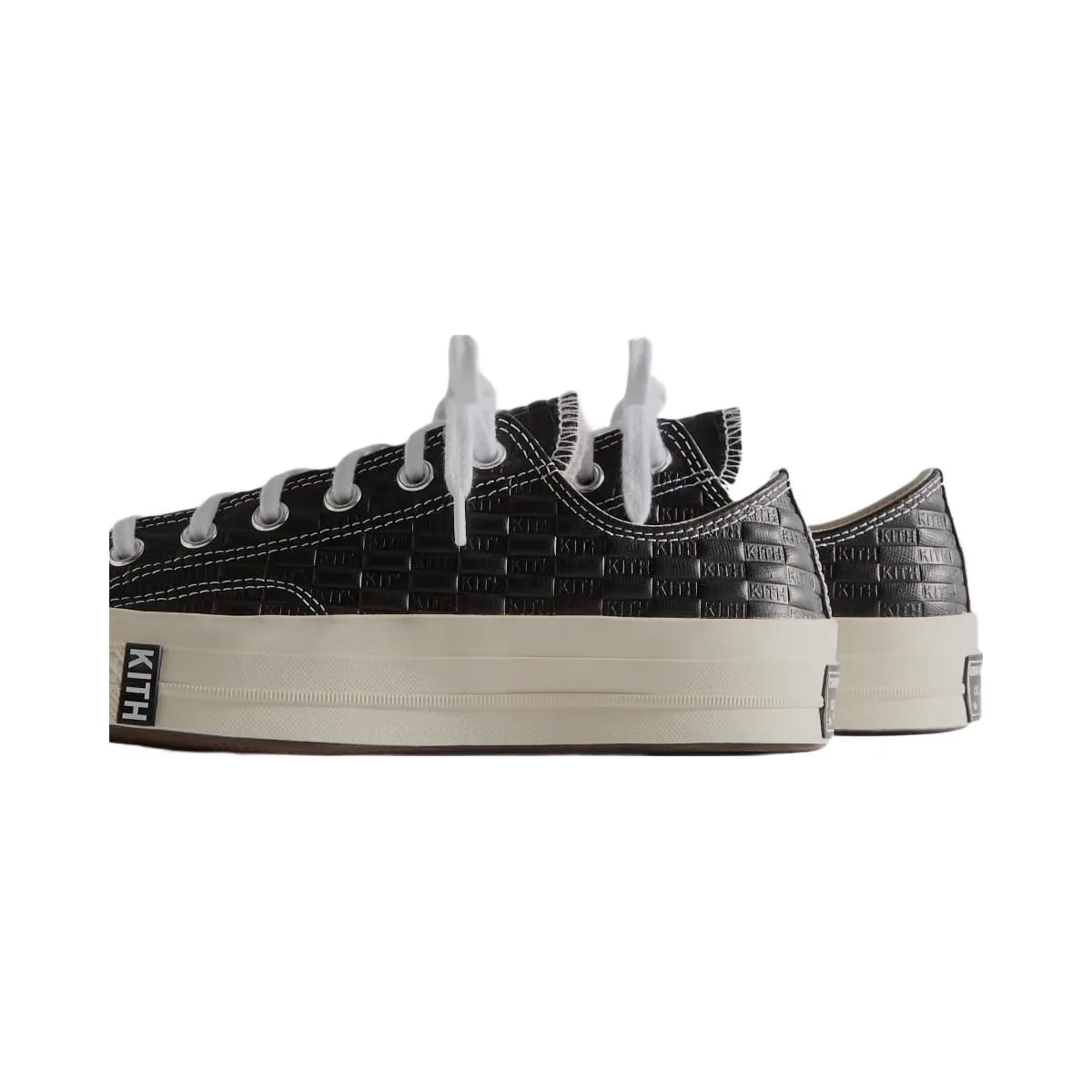 Kith x Converse Chuck Taylor All Star 1970 Ox - Black / Egret / White Box