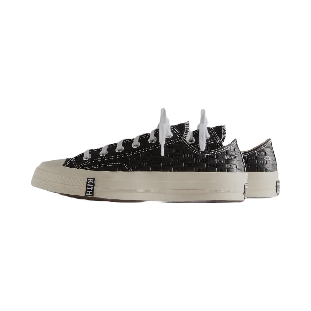 Kith x Converse Chuck Taylor All Star 1970 Ox - Black / Egret / White Box