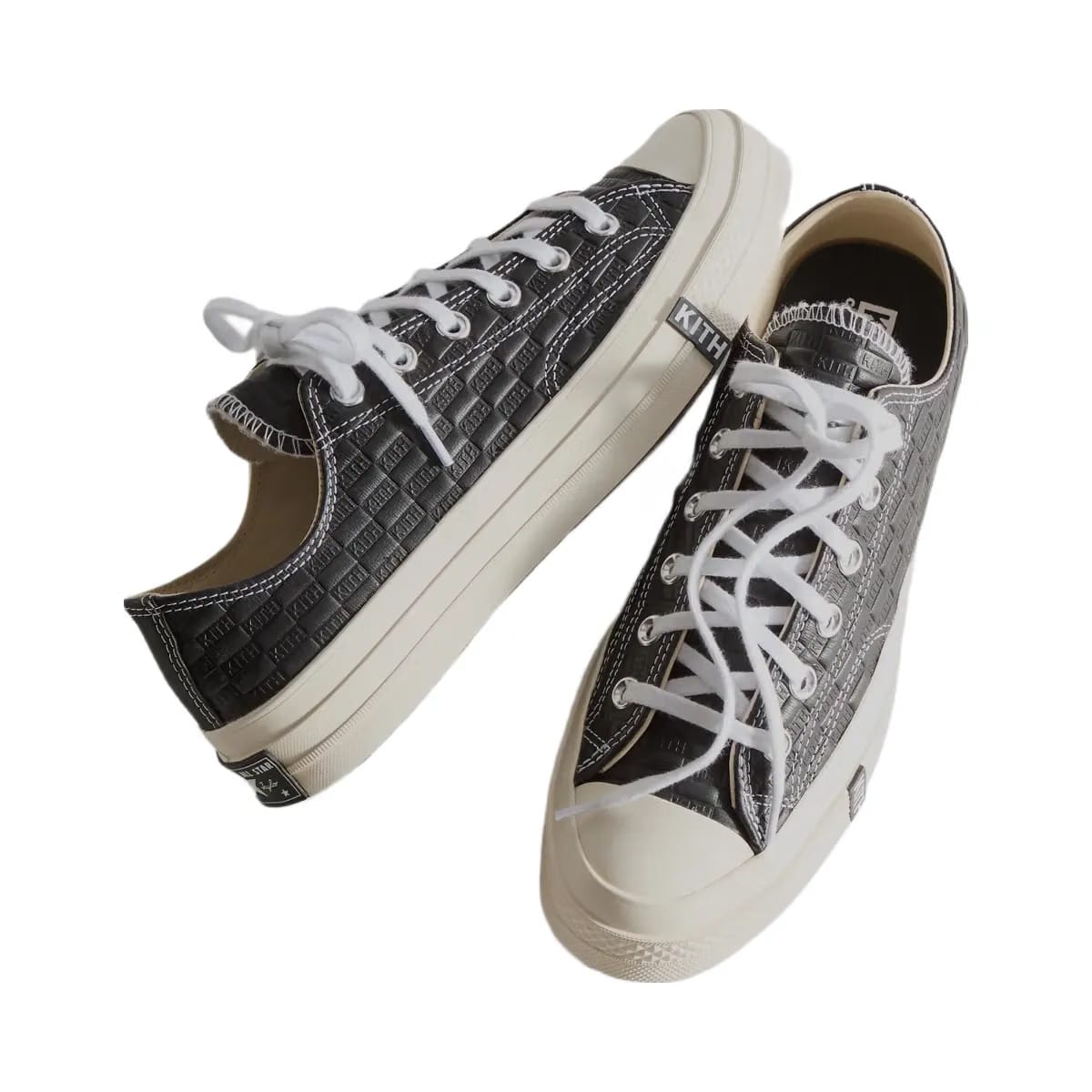 Kith x Converse Chuck Taylor All Star 1970 Ox - Black / Egret / White Box
