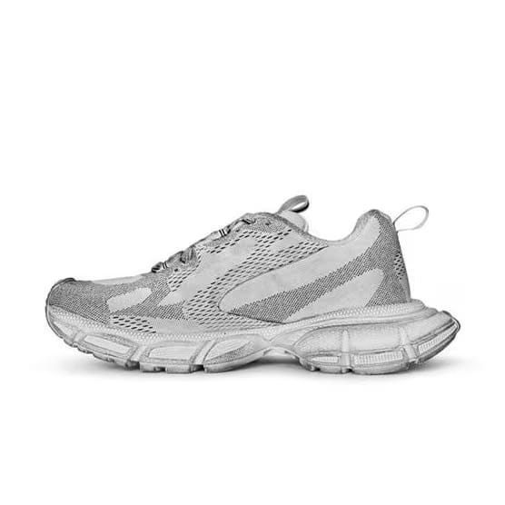 Balenciaga X Under Armour 3xl Sneaker silver