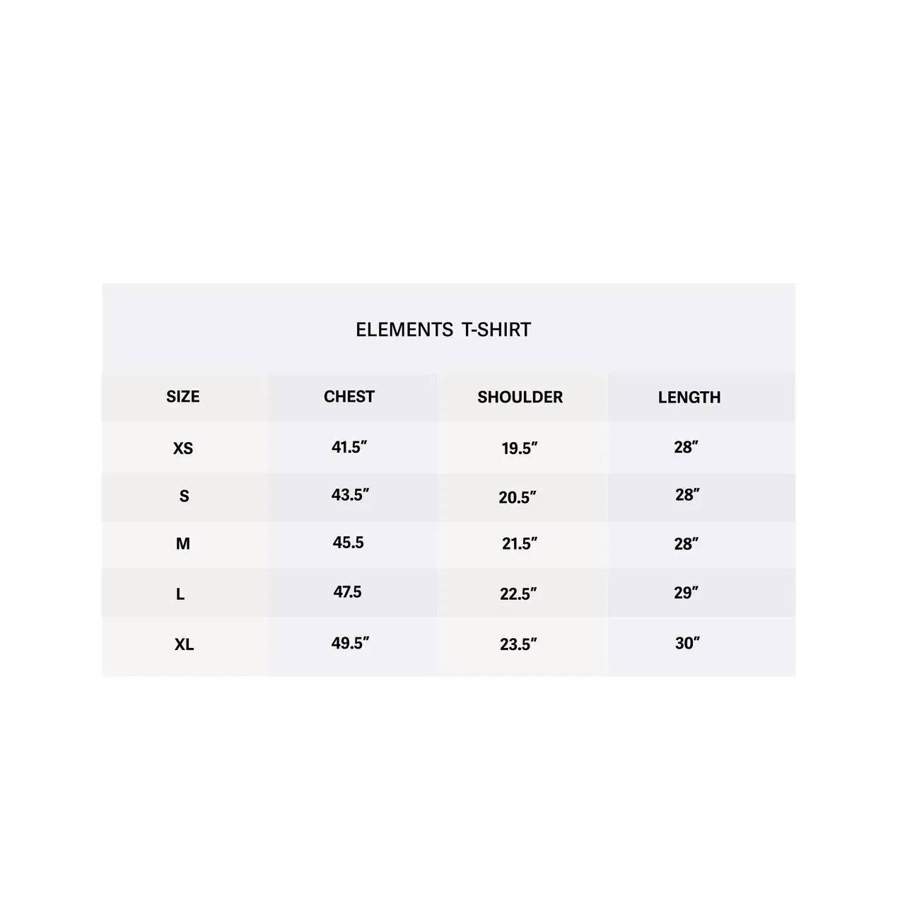 Elements T-shirt