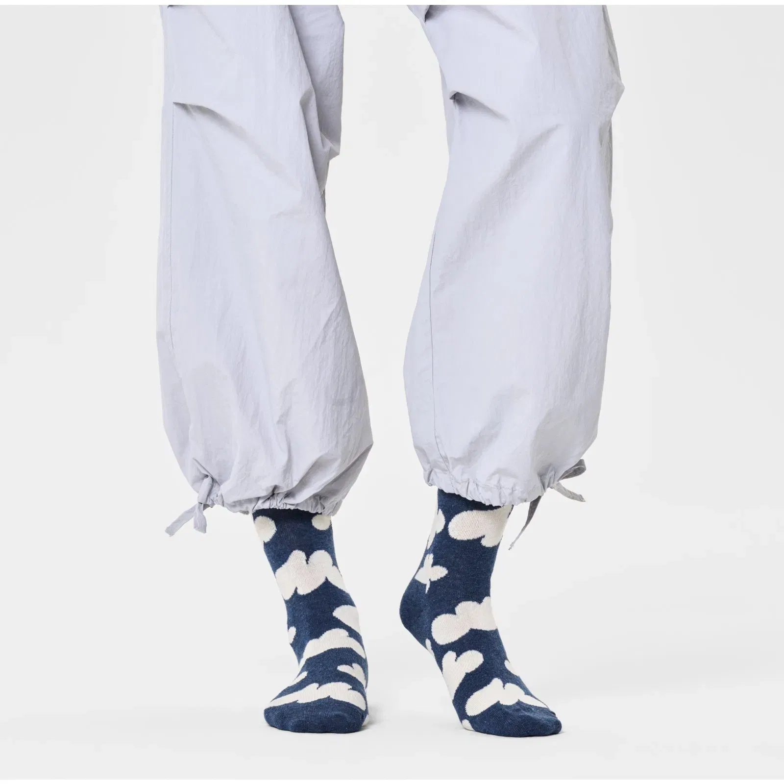 Happy Socks Unisex Cloudy Crew Length Socks for Women and Men