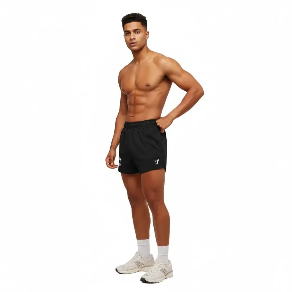 Gymshark Lifting Club Mesh Shorts - Black