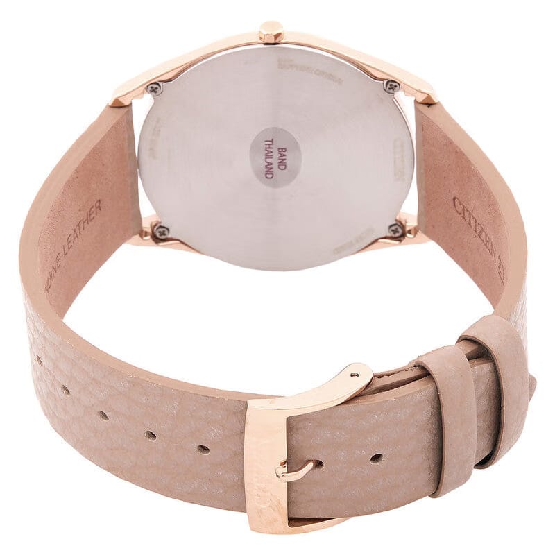 Citizen Suratto Eco-Drive Pink Dial Unisex Watch