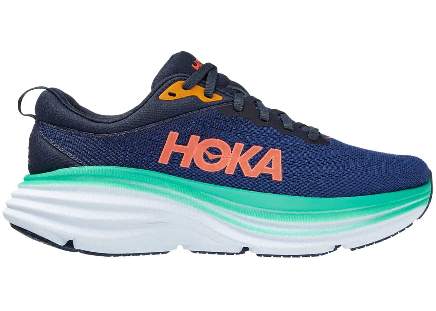 Hoka One One Bondi 8 Outer Space Bellwether Blue Womens