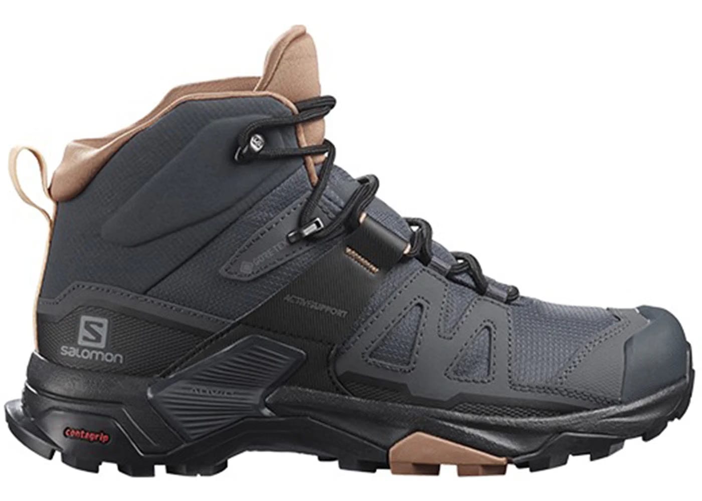 Salomon X Ultra 4 Mid Gore-Tex Ebony Mocha Mousse Womens