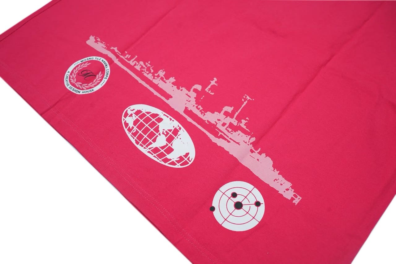 NAVAL CORPS T-Shirt - FUCHSIA PINK