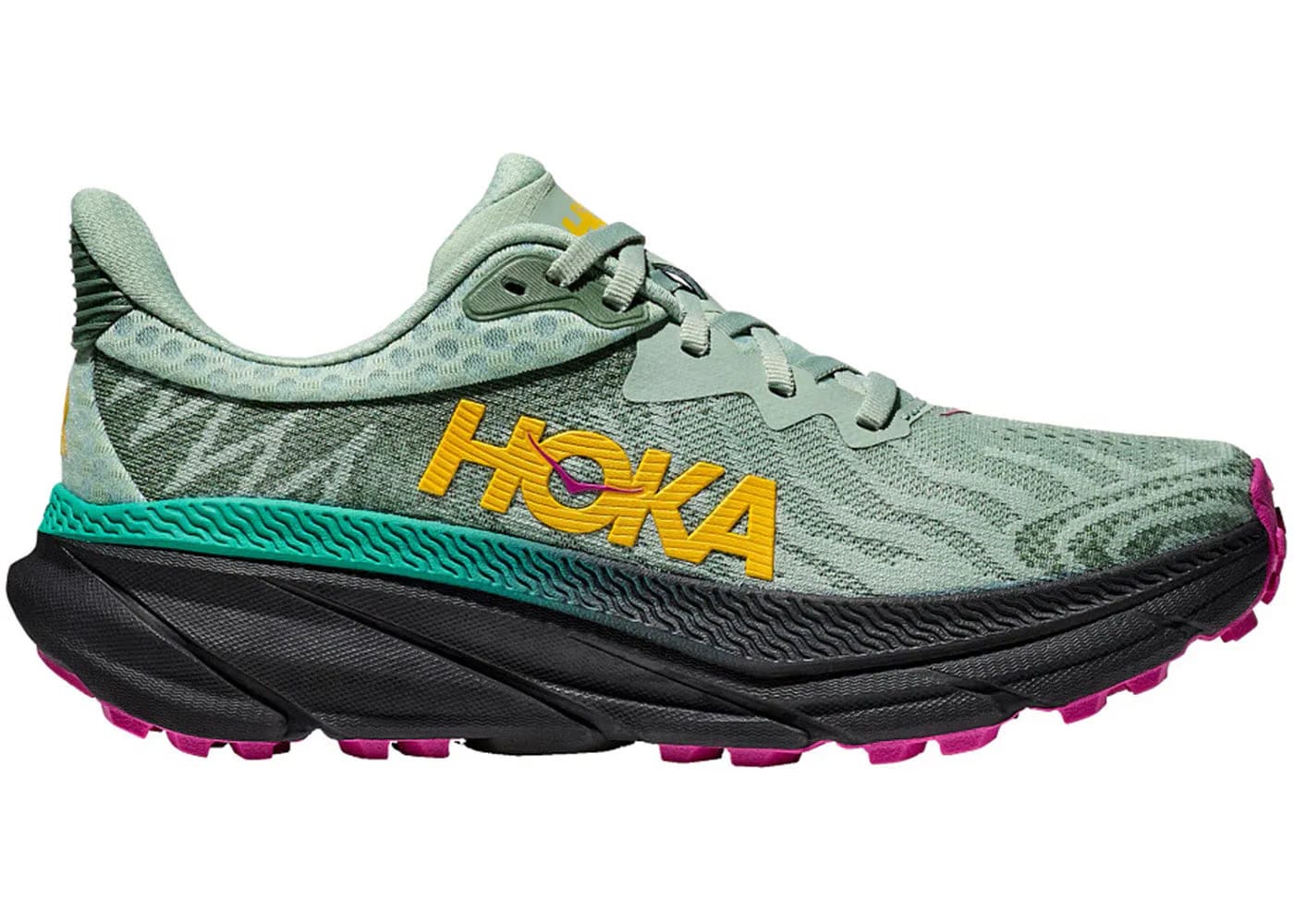 Hoka One One Challenger Atr 7 Aloe Vera Black Womens