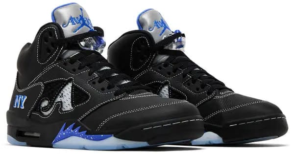Awake NY x Air Jordan 5 Retro 'Boro - Racer Blue'