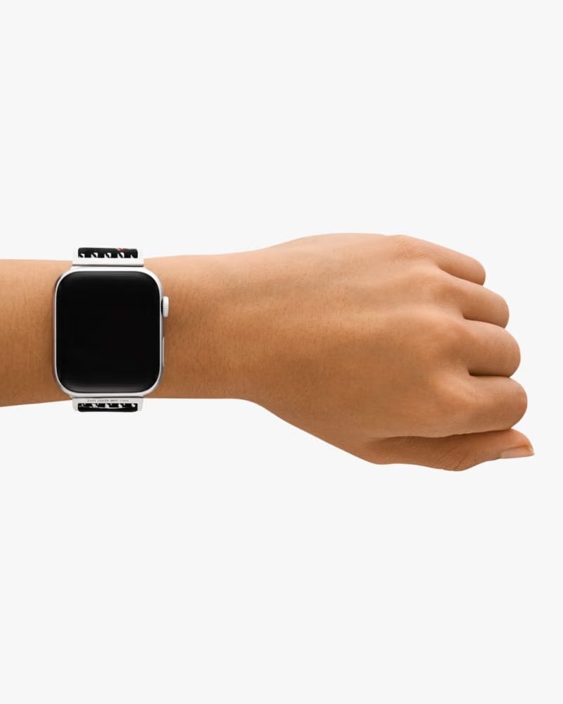 Floral Leather 38-49mm Band For Apple Watch®