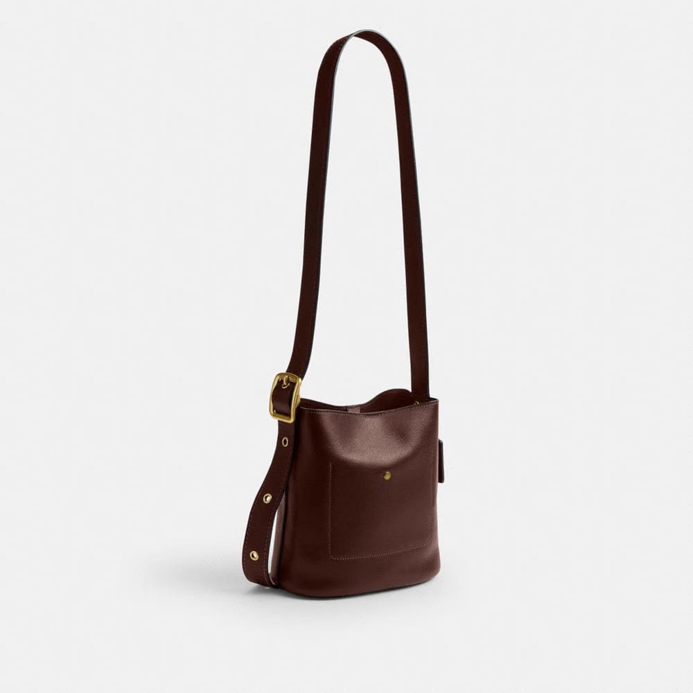 Coach Bleecker Bucket Bag 21 Brass Maple