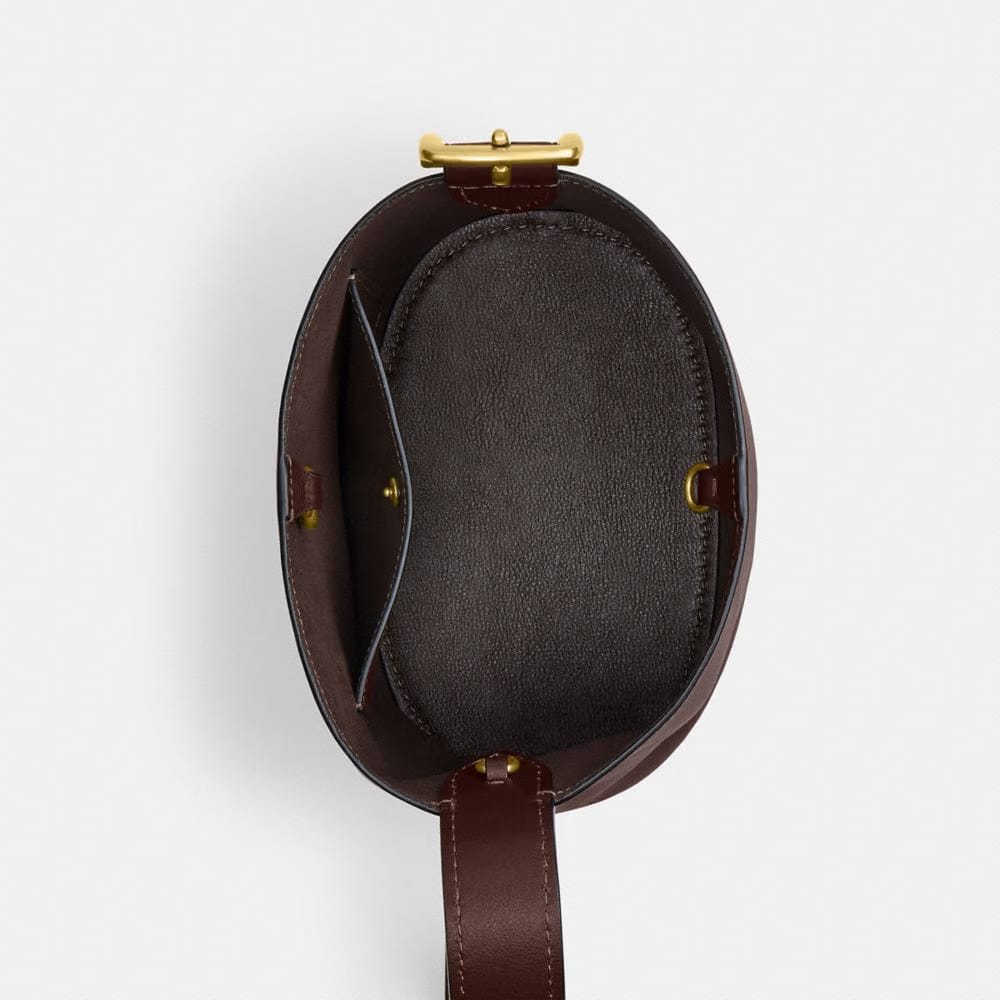 Coach Bleecker Bucket Bag 21 Brass Maple