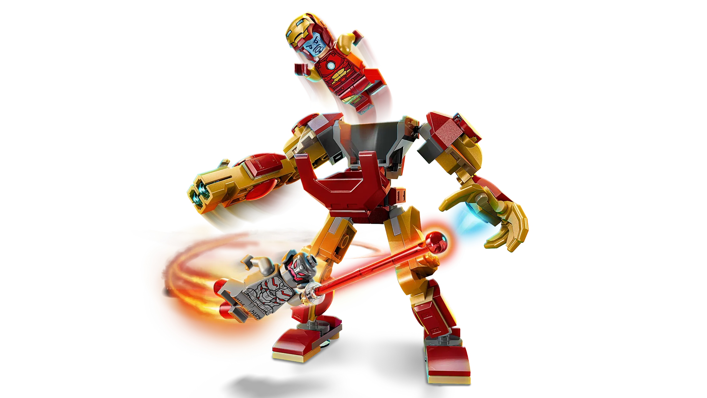 Lego Iron Man Mech vs Ultron