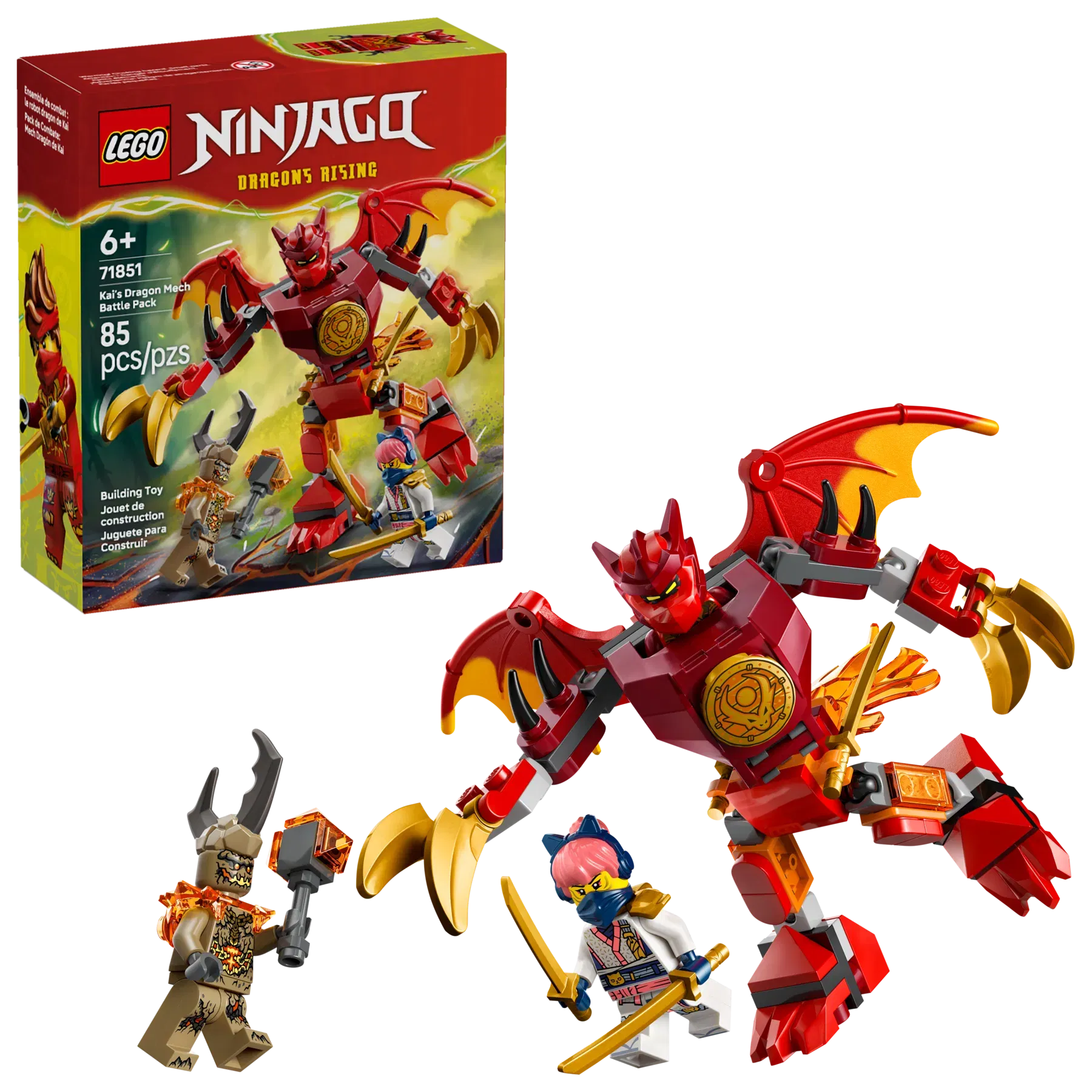 Lego Kais Dragon Mech Battle Pack