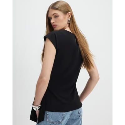 Black Tie Side Top