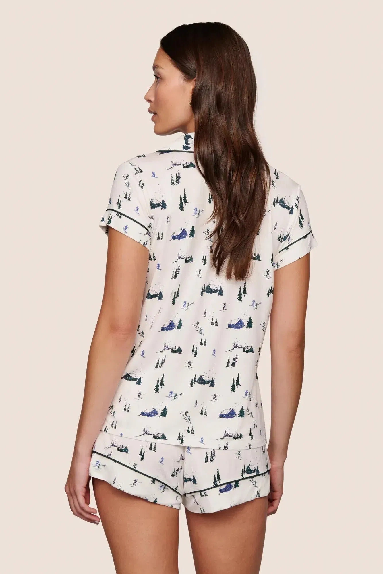 Gisele Printed TENCEL™ Modal Shortie Short PJ Set