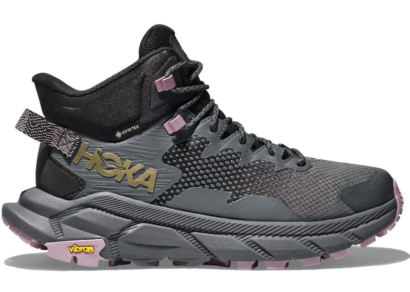 Hoka One One Trail Code Gore Tex Black Castlerock Womens