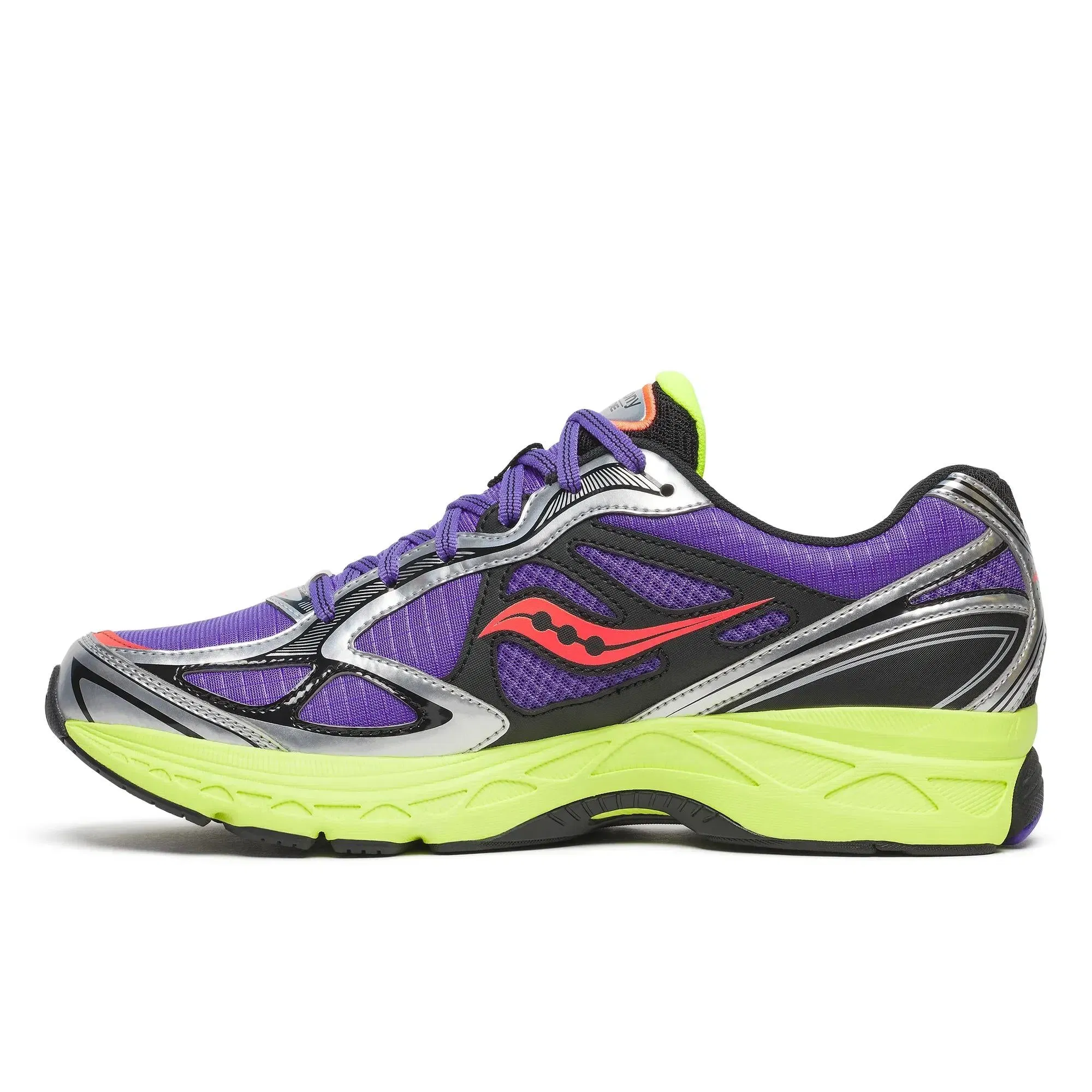 Saucony ProGrid Guide 7 Hi Octane Purple | Citron
