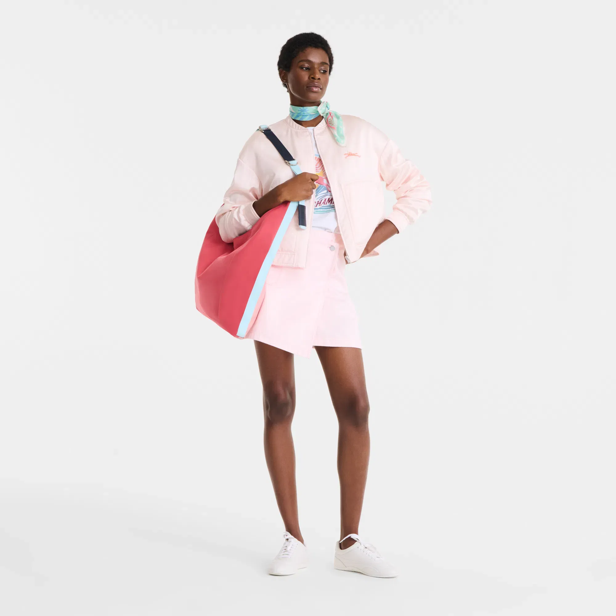 Longchamp Re-Play Shoulder bag Pink/Grenadine