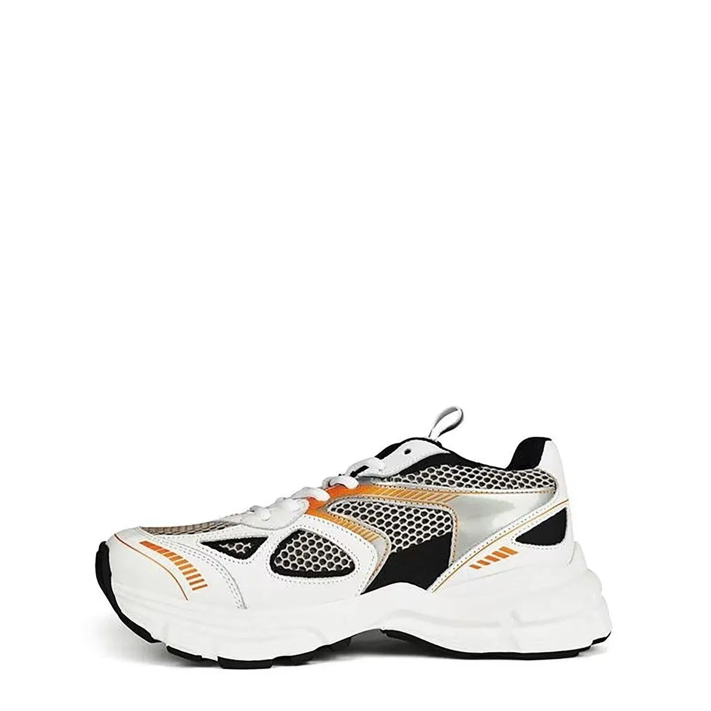 Marathon Leather And Mesh Trainers