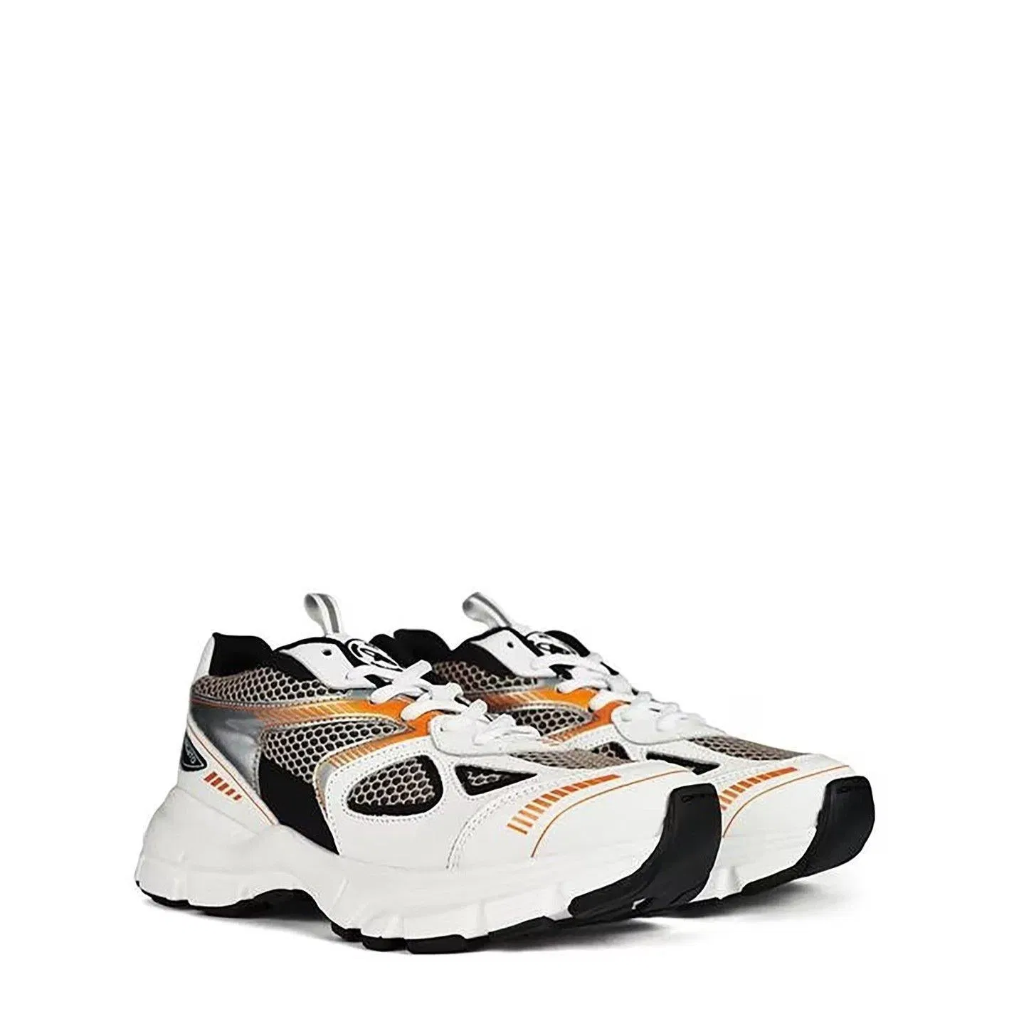 Marathon Leather And Mesh Trainers